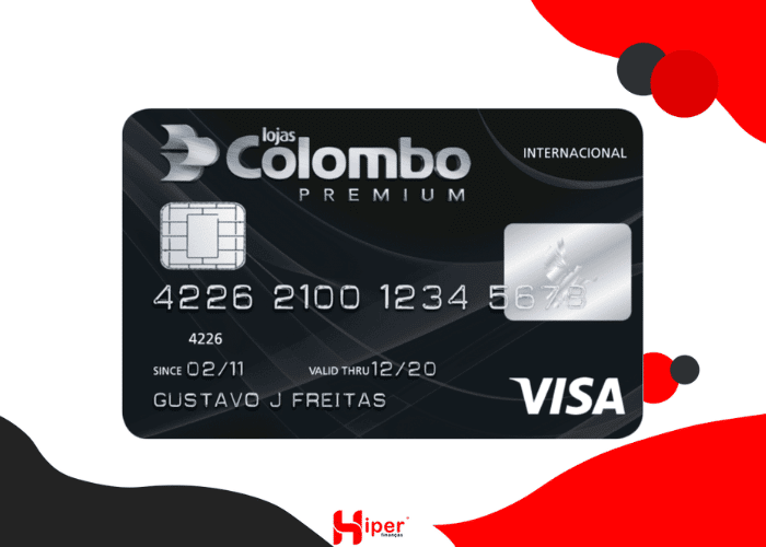 cartão de crédito Lojas Colombo