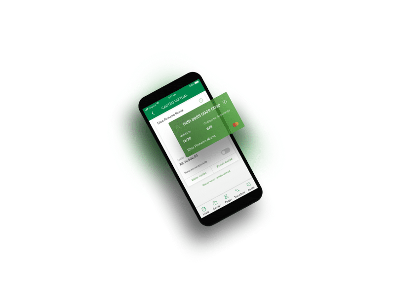 Cartão virtual - Vantagens do cartão do banco original