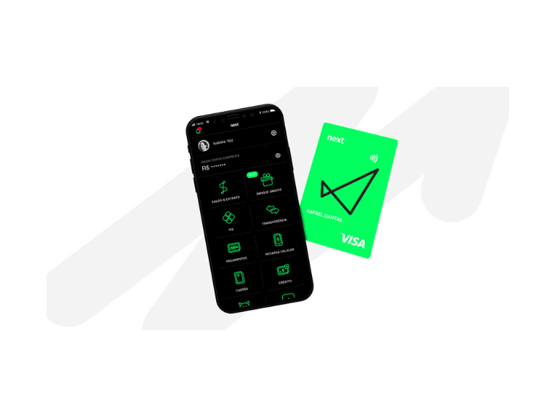Aplicativo do cartão Next - Vantagens do cartão Next